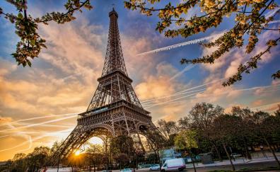 Eiffel tower, architecture, paris, monument