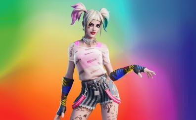 Harley Quinn, Fortnite skin, video game, 2020