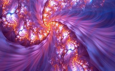 Swirl, colorful, fractal, pattern