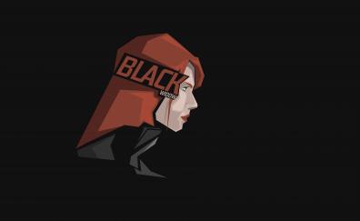 Black widow, marvel, superhero, art