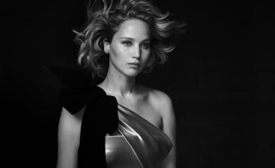 Jennifer Lawrence, Vanity Fair, monochrome