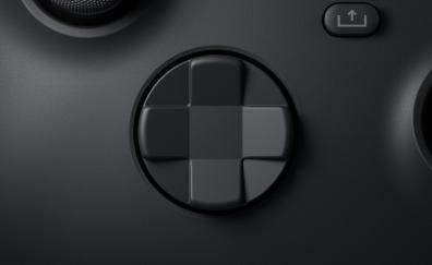 Close up, Xbox series X controller